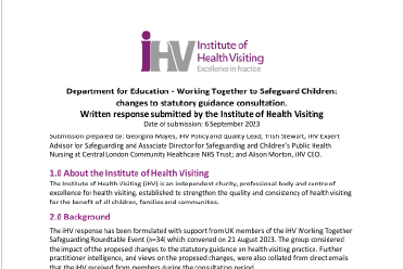 Img_iHV submission to DfE Working Together to Safeguard Children: statutory guidance consultation