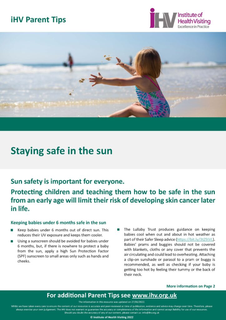 PT – Staying safe in the sun - IHV