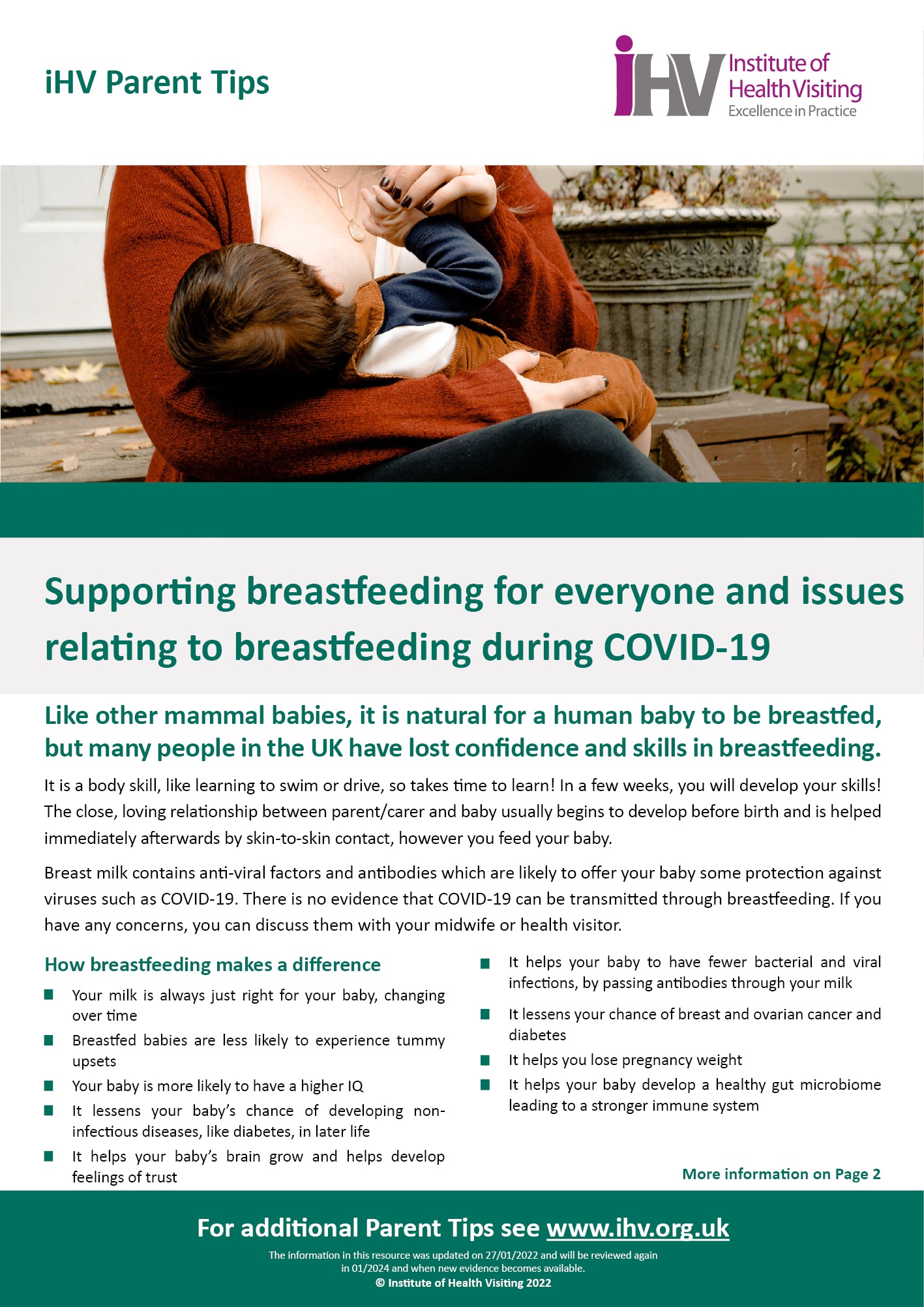 introduction breastfeeding speech